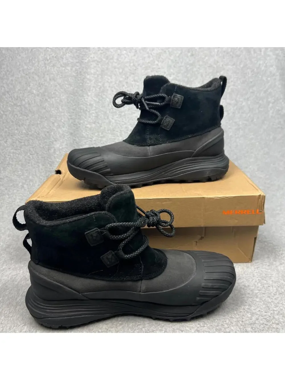 Merrell Siren 4 Thermo Demi Winter Boots Waterproof Leather Suede Womens 8.5